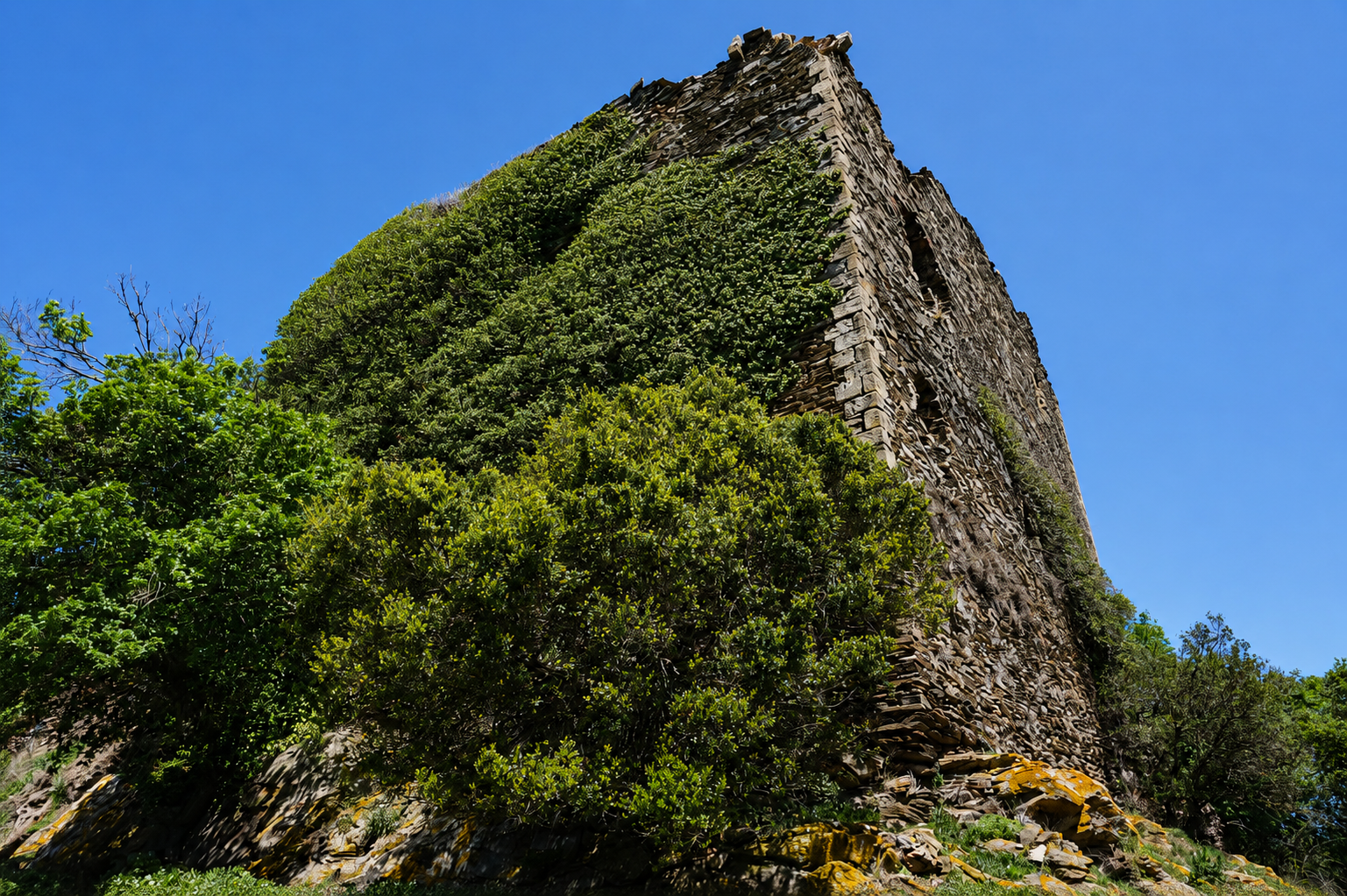 La Roccaccia di Montauto today — active heritage preservation
